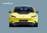 2024-2026 Tesla Model 3 Highland RWD AWD Carbon Fiber IMP Design Front Lip（DONT FIT PERFORMANCE）