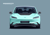 2024-2026 Tesla Model 3 Highland RWD AWD Carbon Fiber IMP Design Body Kit