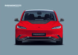 DarwinPRO 2024-2026 Tesla Model 3 Highland RWD AWD Performance Carbon Fiber IMP Design Hood