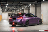 2021-UP BMW M3 G80 BKSSII Style Rear Bumper With Exhaust Tips