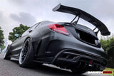 2015-2021 Mercedes Benz W205 C63 S AMG Sedan IMP Performance Carbon Fiber Rear Diffuser with Caps