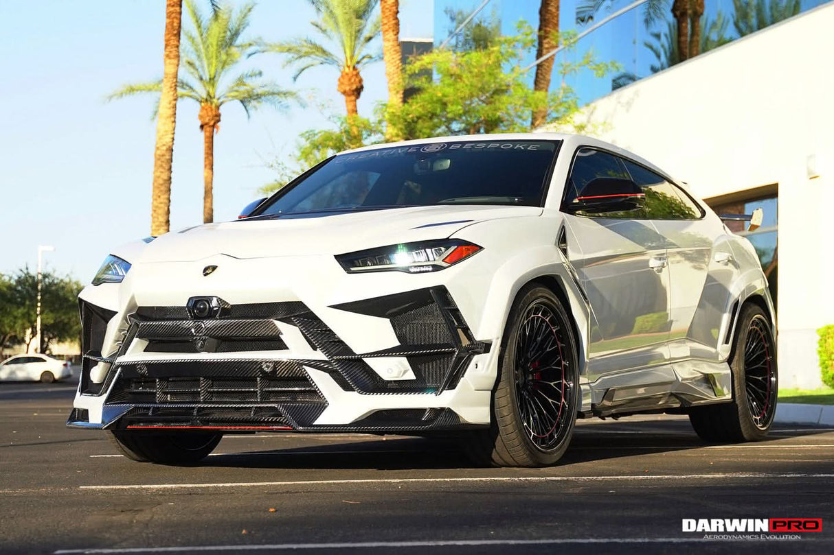 DarwinPRO 2018-2025 Lamborghini URUS BKSS Part Carbon Fiber Side Skirts | Fits URUS, S, Performante
