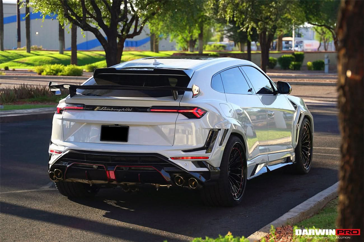 DarwinPRO 2018-2025 Lamborghini URUS BKSS Part Carbon Fiber Side Skirts | Fits URUS, S, Performante