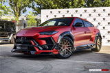 DarwinPRO 2018-2025 Lamborghini URUS BKSS Part Carbon Fiber Side Skirts | Fits URUS, S, Performante