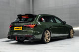 DarwinPRO 2020-2025 Audi S4 Avant B9.5 BKSS Style Carbon Fiber Rear Diffuser with exhasut tips