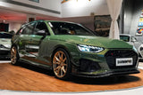 DarwinPRO 2020-2025 Audi S4 Avant B9.5 BKSS Style Carbon Fiber  Add On Side skirts Under Board