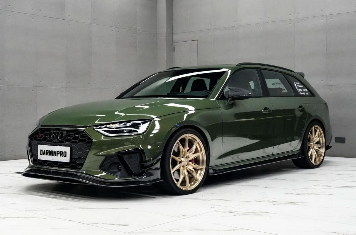 DarwinPRO 2020-2025 Audi S4 Sedan And Avant B9.5 BKSS Style Carbon Fiber Front Lip