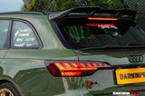 DarwinPRO 2017-2025 Audi S4 Avant B9 B9.5 BKSSII Style Carbon Fiber Trunk Spoiler