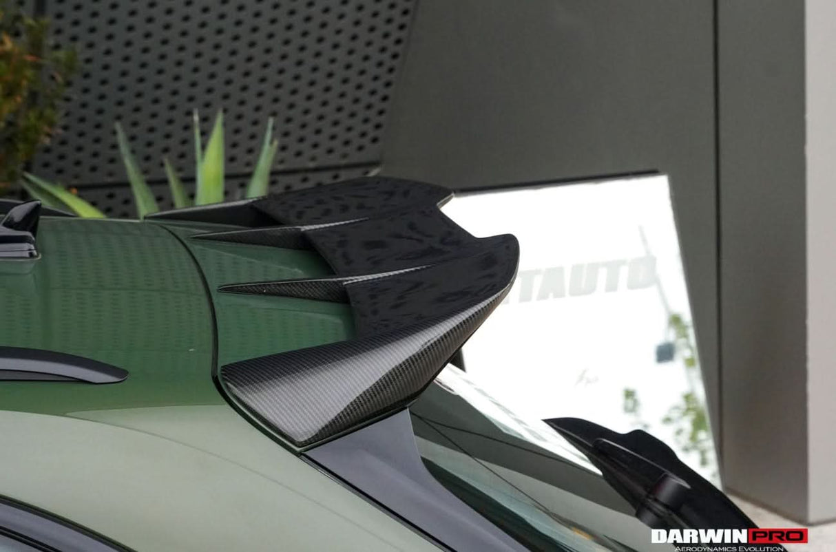 DarwinPRO 2017-2025 Audi S4 Avant B9 B9.5 BKSSII Style Carbon Fiber Trunk Spoiler