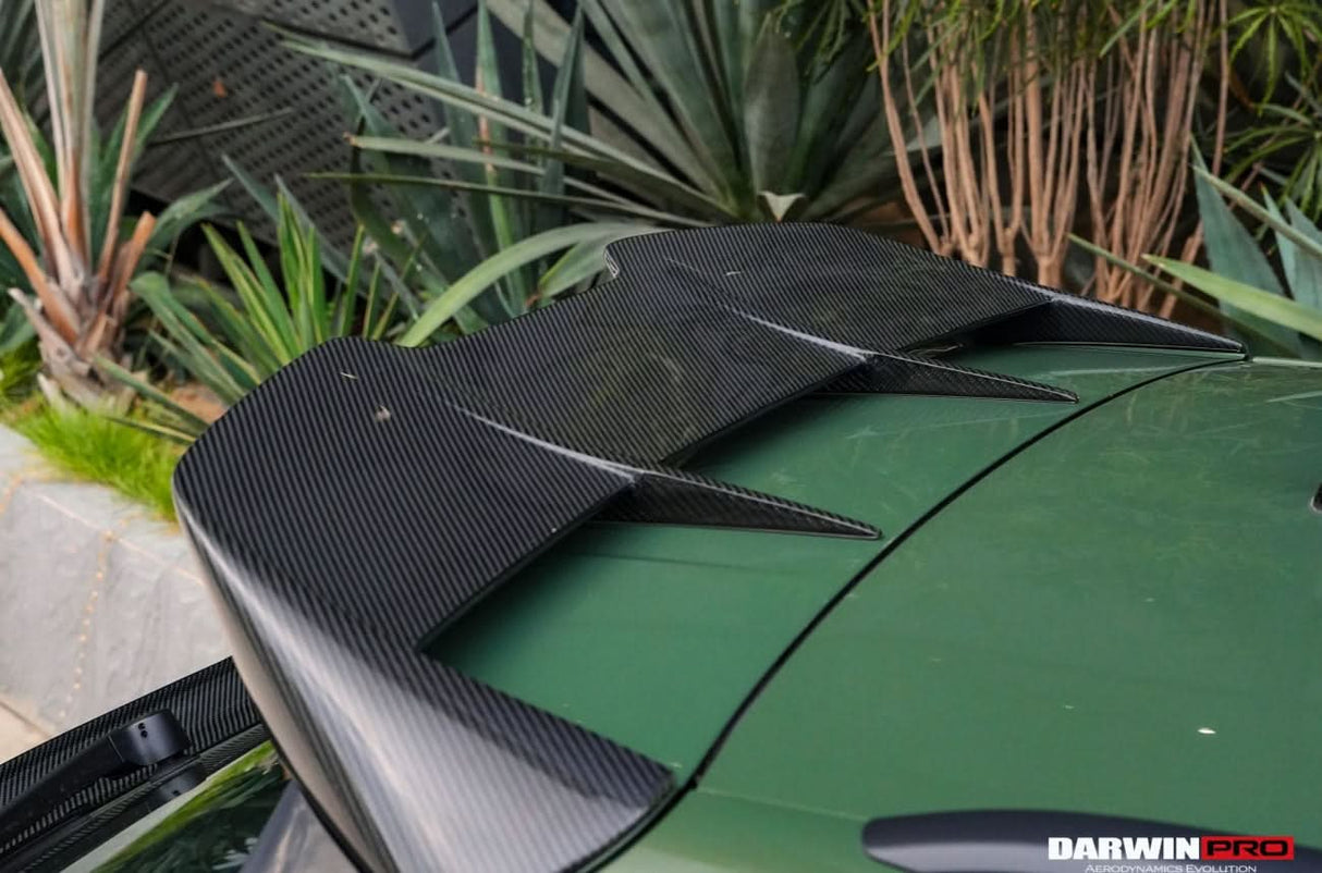 DarwinPRO 2017-2025 Audi S4 Avant B9 B9.5 BKSSII Style Carbon Fiber Trunk Spoiler