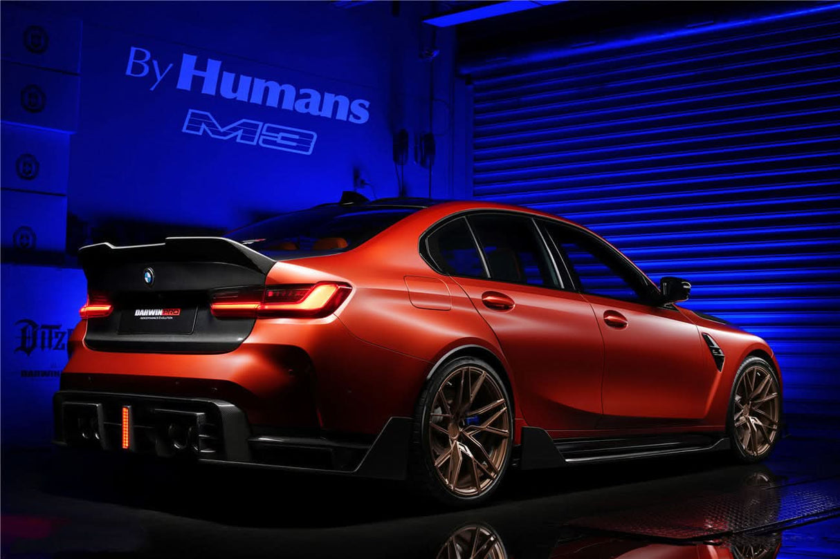 2021-UP BMW M3 G80 BKSS Style Carbon Fiber Side Skirts