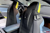 2021-UP BMW M3 G80 M4 G82 G83 Carbon Fiber Up Seat-Back Cover