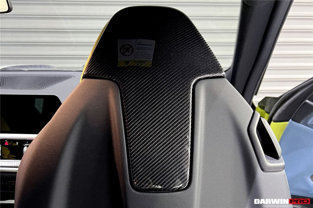 2021-UP BMW M3 G80 Carbon Fiber Seat-Back Cover