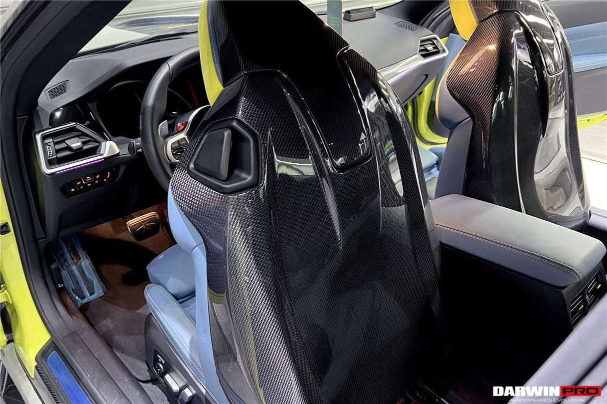 2021-UP BMW M4 G82 G83 Carbon Fiber Seat-Back Cover