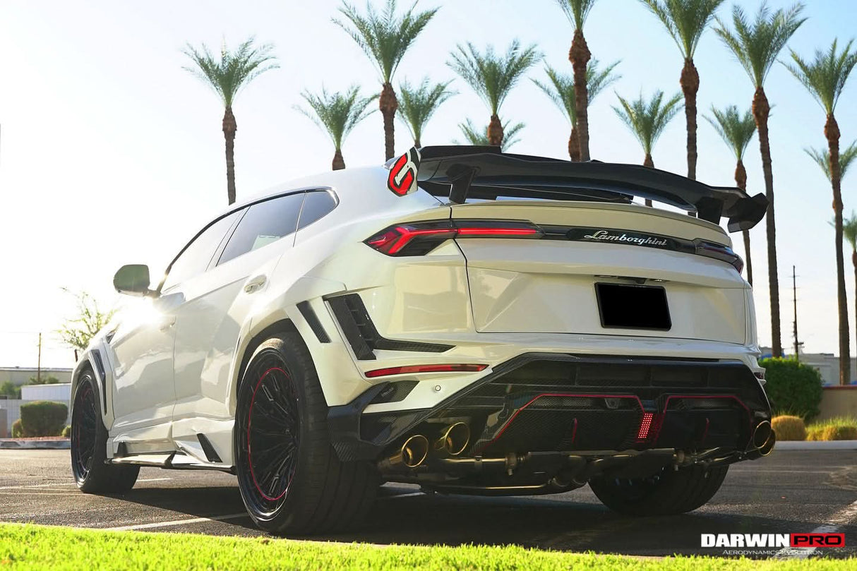 DarwinPRO 2018-2025 Lamborghini URUS BKSS Part Carbon Fiber Side Skirts | Fits URUS, S, Performante