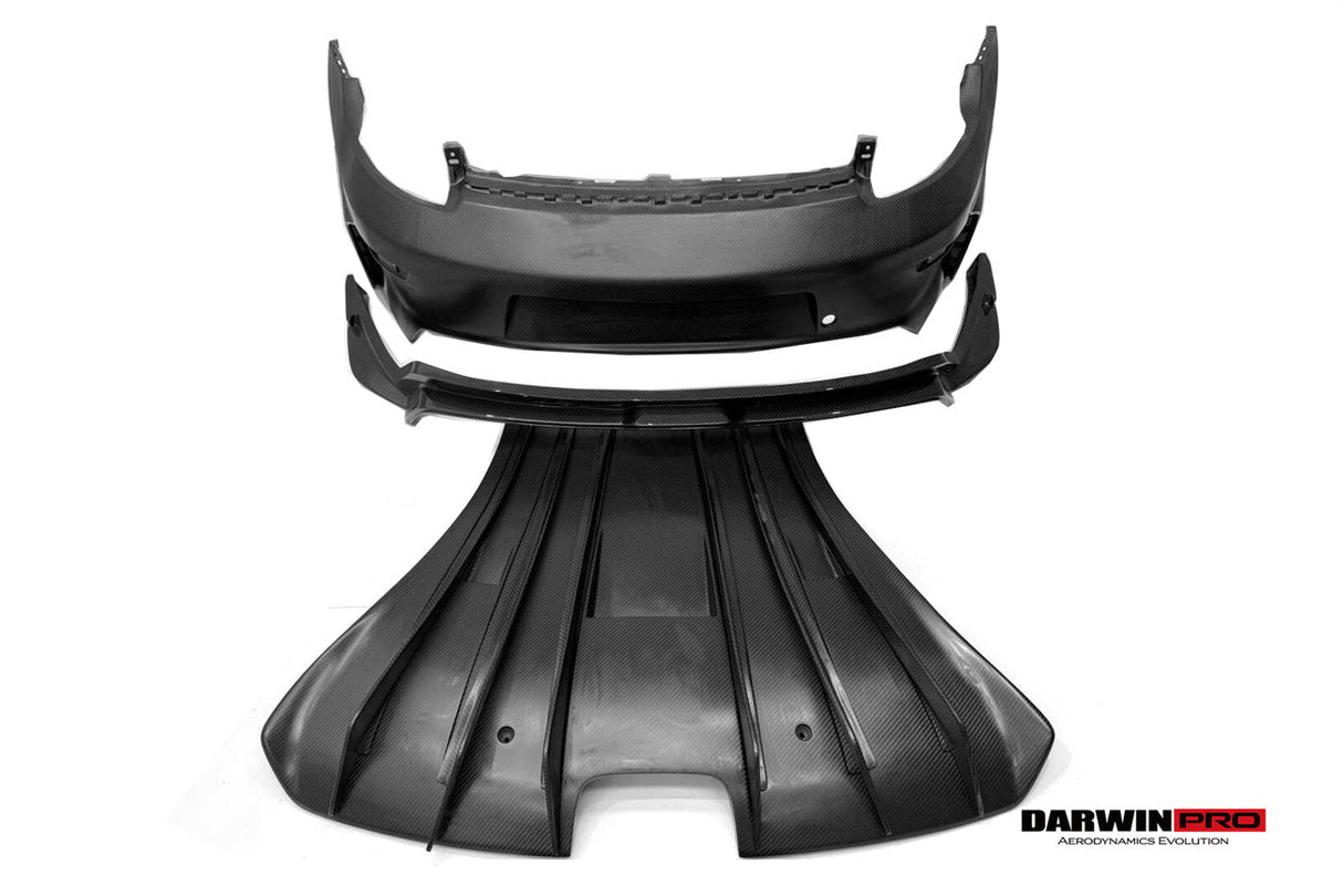 2024-UP Porsche 992.2 Facelift Convert GT3 Style Rear Bumper DarwinPRO (GT3) Fits Carrera & S & 4 & 4S & Targa & Cabriolet