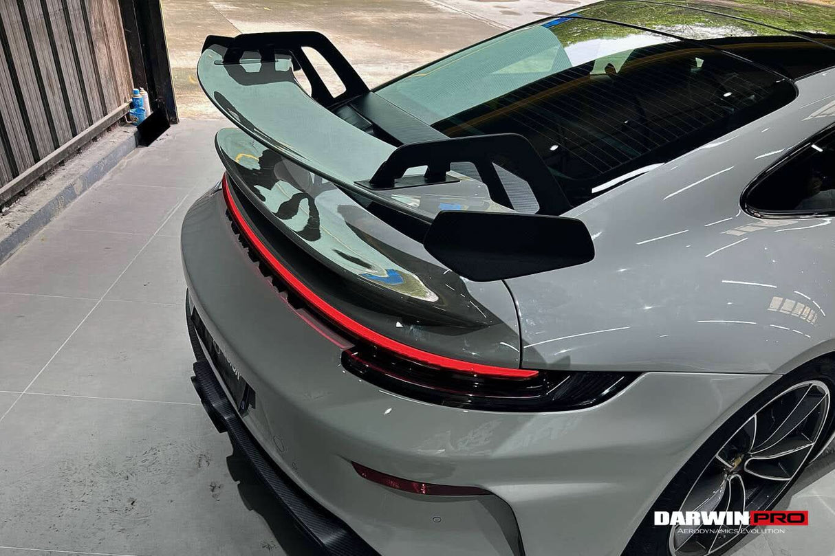 DarwinPRO 2024-UP Porsche 992.2 Facelift Carrera & S & 4 & 4S Convert GT3 Style Trunk Spoiler Wing