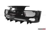 2006-2015 Audi R8 Partial Carbon Fiber Rear Bumper With Exhaust Tips DarwinPRO (DPGT) Fits Coupe | Spyder