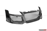 2006-2015 Audi R8 Partial Carbon Fiber Front Bumper DarwinPRO (DPGT) Fits Coupe | Spyder