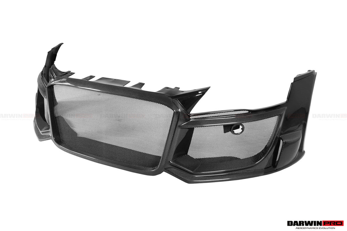 2006-2015 Audi R8 Partial Carbon Fiber Front Bumper DarwinPRO (DPGT) Fits Coupe | Spyder