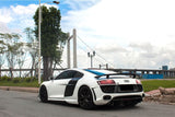 2006-2015 Audi R8 Partial Carbon Fiber Rear Bumper With Exhaust Tips DarwinPRO (DPGT) Fits Coupe | Spyder