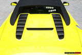 DarwinPRO 2010-2012 Audi R8 Spyder Carbon fiber Trunk Air Scoop cover