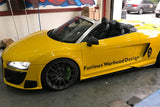 2006-2015 Audi R8 Partial Carbon Fiber Side Skirts DarwinPRO (DPGT) Fits Coupe | Spyder