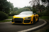 2006-2015 Audi R8 Partial Carbon Fiber Front Bumper DarwinPRO (DPGT) Fits Coupe | Spyder