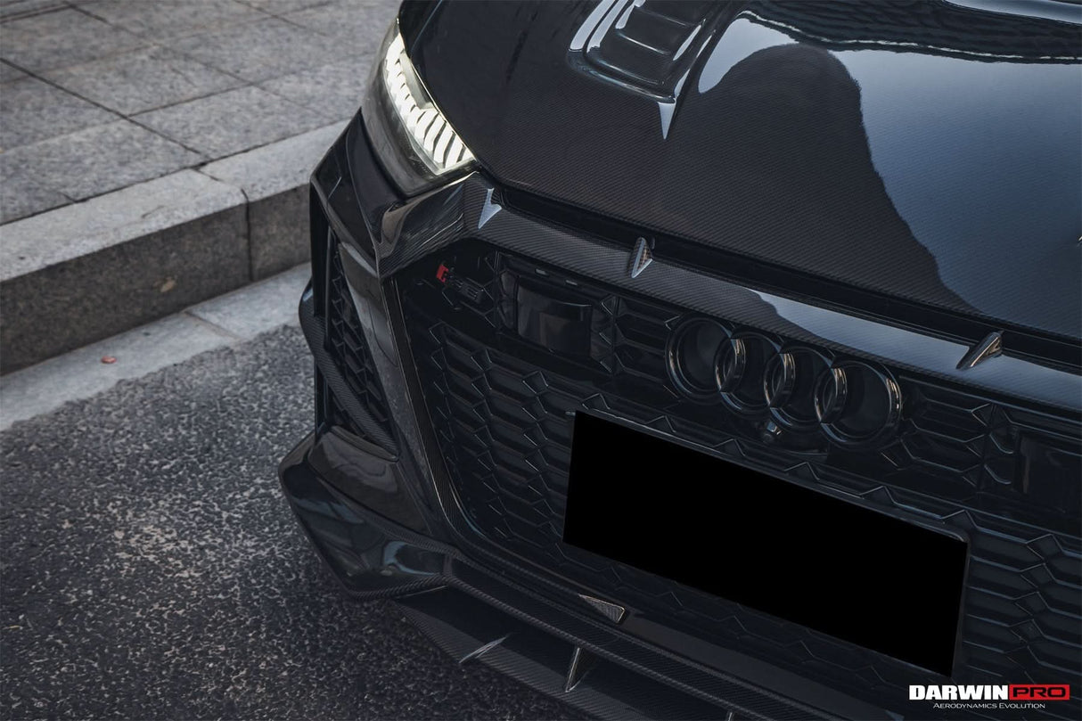 DarwinPRO 2019-UP Audi RS6 C8 Avant & RS7 C8 Quattro IMP Performance Front Bumper Grille Cover