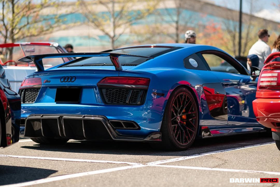 2016-2018 Audi R8 Coupe iMP Performance Carbon Fiber Side Skirts Under Board