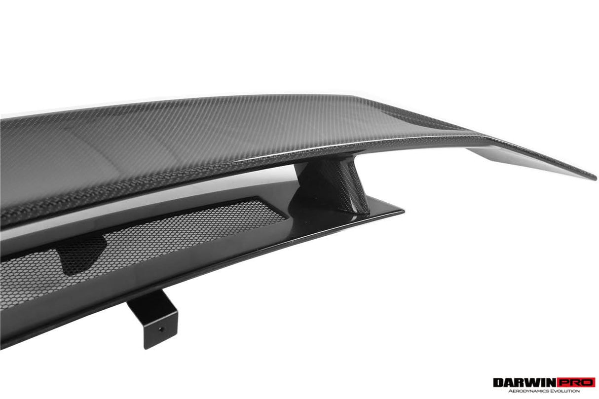 DarwinPRO 2016-2025 Audi R8 GEN2 Coupe ONLY GT Style Carbon Fiber Trunk Wing with Base