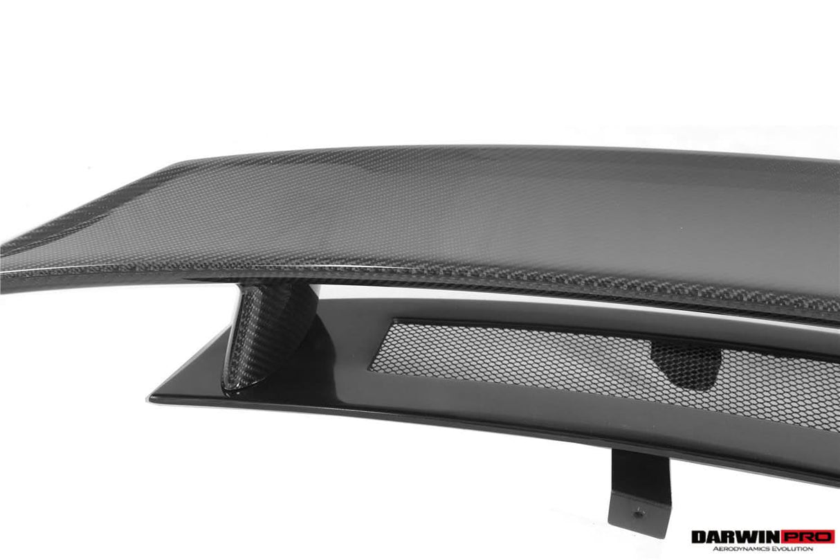 DarwinPRO 2016-2025 Audi R8 GEN2 Coupe ONLY GT Style Carbon Fiber Trunk Wing with Base