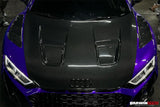 DarwinPRO 2016-2025 Audi R8 Coupe & Spyder IMPII Carbon Fiber Hood