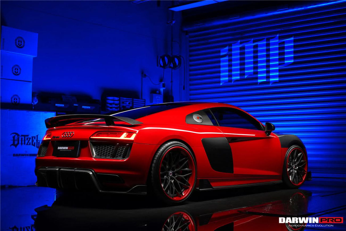 2016-2025 Audi R8 GEN2 Coupe & Spyder iMPII Carbon Fiber Side Door Panel Blades