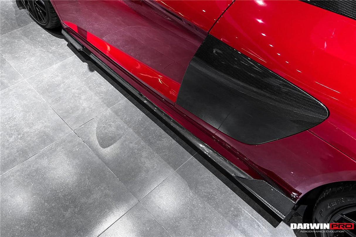 2016-2025 Audi R8 GEN2 Coupe & Spyder iMPII Carbon Fiber Side Door Panel Blades