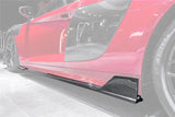 2016-2018 Audi R8 Coupe iMP Performance Carbon Fiber Side Skirts Under Board