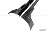 2016-2018 Audi R8 Coupe & Spyder iMPII Carbon Fiber Side Skirts Add on