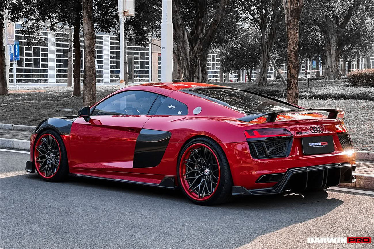 2016-2025 Audi R8 GEN2 Coupe ONLY GT Style Carbon Fiber Trunk Spoiler Wing