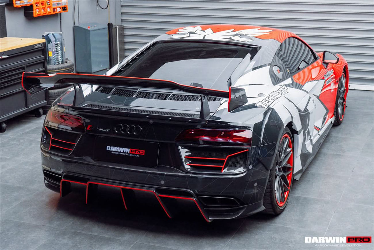 2016-2025 Audi R8 GEN2 V10 PLUS Coupe ONLY IMPII Carbon Fiber Trunk Wing with  Base
