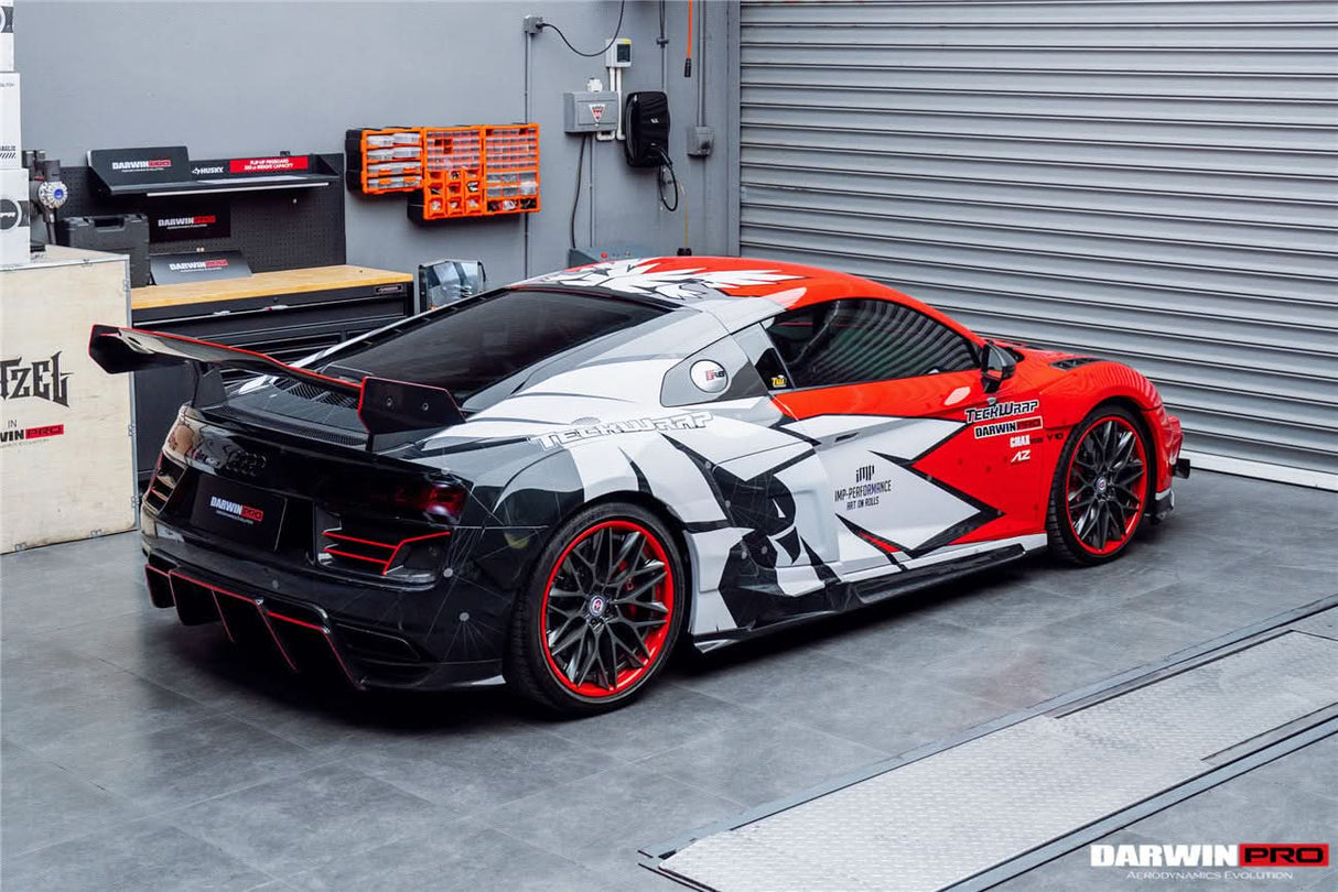2016-2025 Audi R8 GEN2 V10 PLUS Coupe ONLY IMPII Carbon Fiber Trunk Wing with  Base