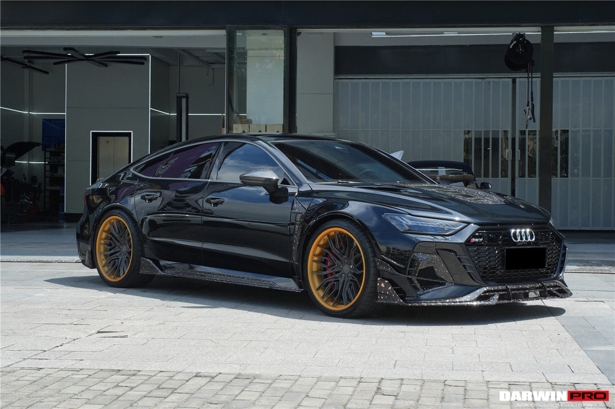DarwinPRO 2019-UP Audi RS6 Avant C8 & RS7 C8 Quattro IMP Design Side Skirts Under Board