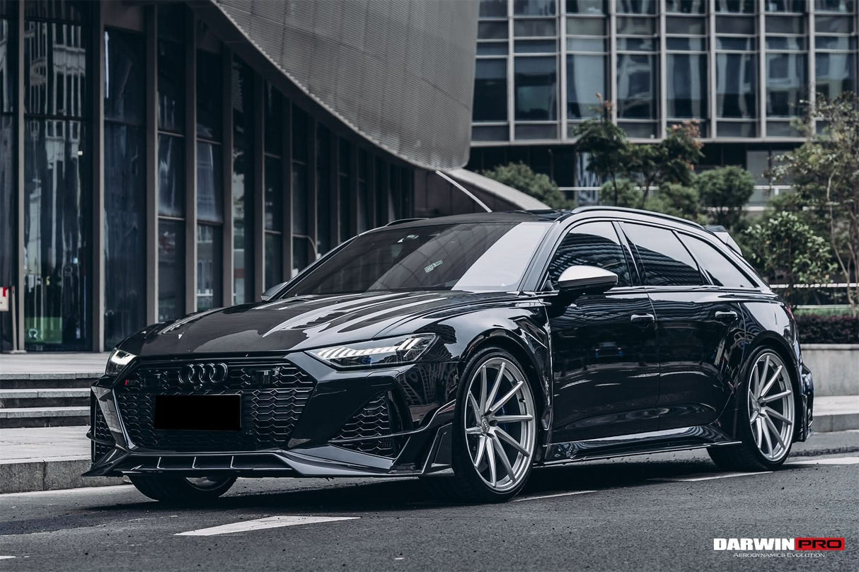 DarwinPRO 2019-UP Audi RS6 Avant C8 & RS7 C8 Quattro IMP Performance Front Bumper Canards