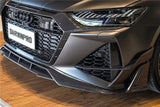 DarwinPRO 2019-UP Audi RS6 Avant C8 & RS7 C8 Quattro IMP Performance Front Bumper Canards