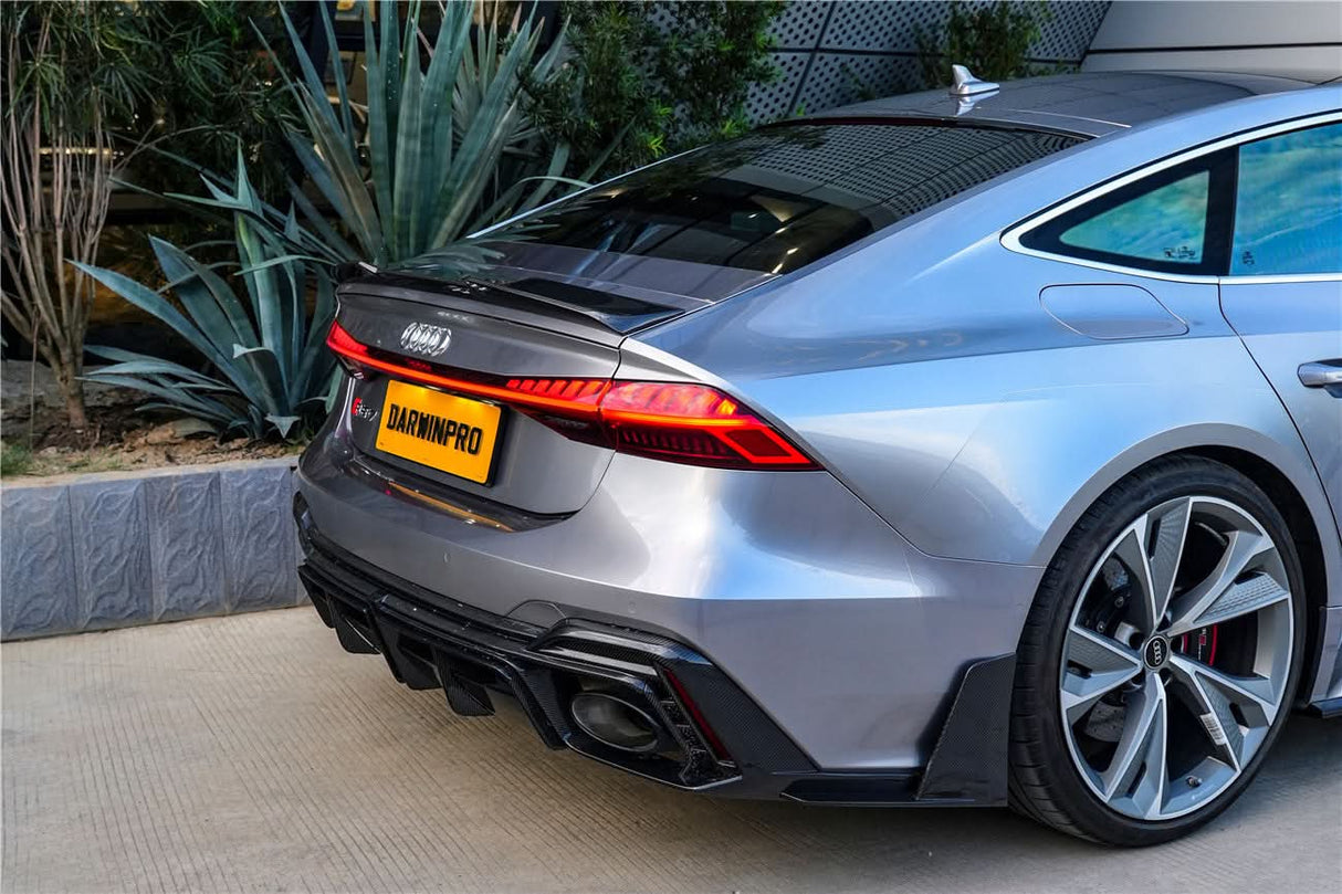 DarwinPRO 2019-UP Audi RS7 A7 S7 C8 Quattro IMP Performance Ver.2 Trunk Spoiler