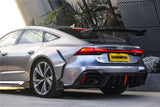 DarwinPRO 2019-UP Audi RS7 A7 S7 C8 Quattro IMP Design  Carbon fiber Trunk Spoiler Wing