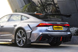DarwinPRO 2019-UP Audi RS6 Avant C8 RS7 C8 Quattro IMP Design Rear Diffuser