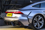 DarwinPRO 2019-UP Audi RS6 Avant C8 RS7 C8 Quattro IMP Design Rear Diffuser