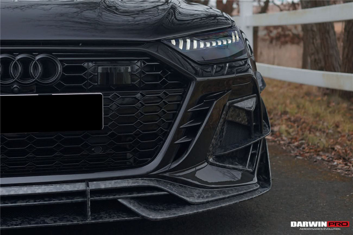 DarwinPRO 2019-UP Audi RS7 Quattro & RS6 Avant C8 IMP Design Ver.2 Front Bumper