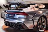 DarwinPRO 2019-UP Audi RS6 Avant C8 RS7 C8 Quattro IMP Design Rear Diffuser