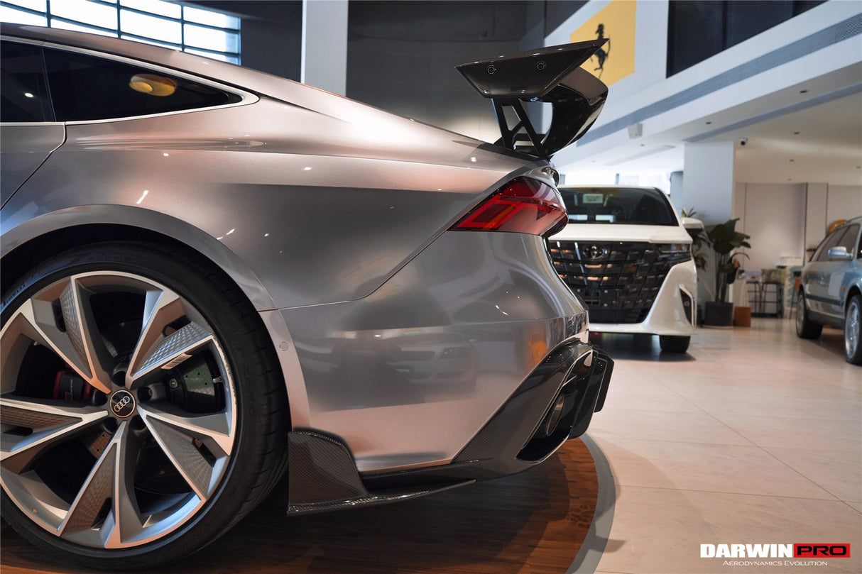 DarwinPRO 2019-UP Audi RS6 Avant C8 RS7 C8 Quattro IMP Design Rear Diffuser
